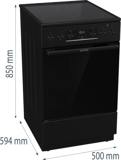 Gorenje električni šporet GECS5C70BPA