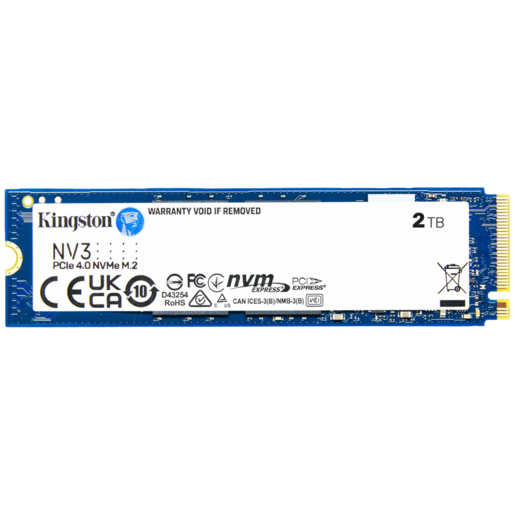 SSD 2TB Kingston NV3 M.2 NVMe (SNV3S/2000G)
