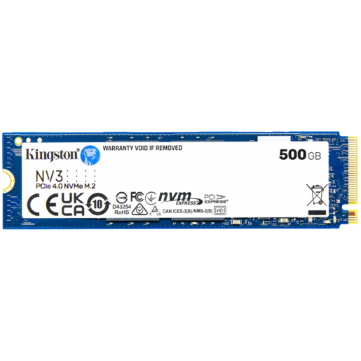 SSD 500GB Kingston NV3 M.2 NVMe (SNV3S/500G)
