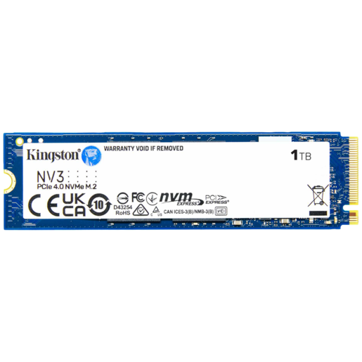 SSD 1TB Kingston NV3 M.2 NVMe (SNV3S/1000G)