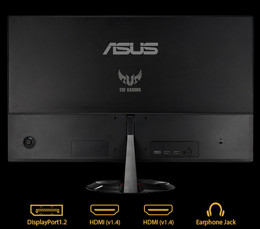 Monitor 23.8 ASUS TUF VG249Q1R, FHD, IPS, FreeSync, 144Hz, 1ms, HDMI, DP, gaming