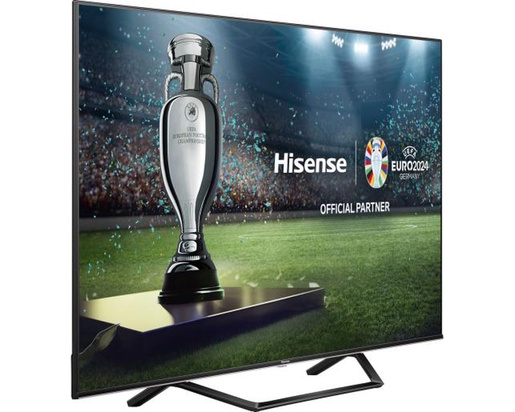 Hisense QLED TV 55" 55A7NQ, 4K Ultra HD, VIDAA OS Smart TV, Quantum Dot Colour, Dolby Vision-Atmos, Direct Full Array, 4K AI Upscaler, Pixel Tuning