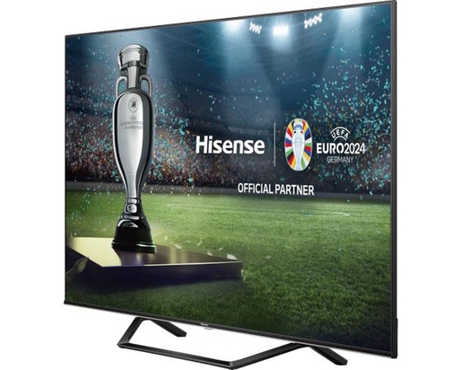 Hisense QLED TV 55" 55A7NQ, 4K Ultra HD, VIDAA OS Smart TV, Quantum Dot Colour, Dolby Vision-Atmos, Direct Full Array, 4K AI Upscaler, Pixel Tuning