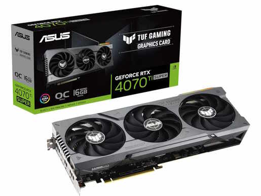 Grafička karta Asus TUF Gaming RTX 4070 Ti SUPER OC 16GB GDDR6X, 3x DisplayPort, 2x HDMI