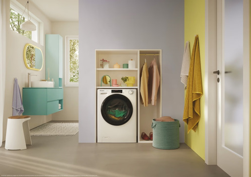 Candy mašina za pranje i sušenje veša SLIM CSOW 4746TWMB5-S