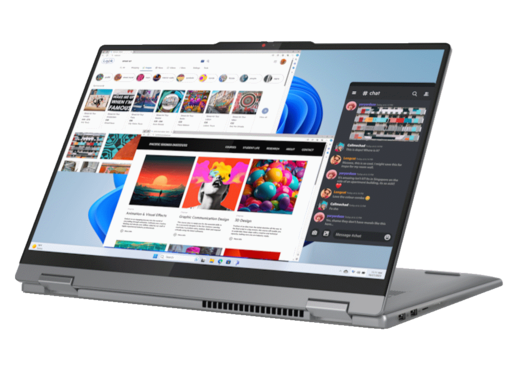 Laptop LENOVO IdeaPad 5 2in1 16IRU9 83DU004FYA, 16 WUXGA, Intel Core 5, 16GB RAM, 512GB SSD, Intel Graphics