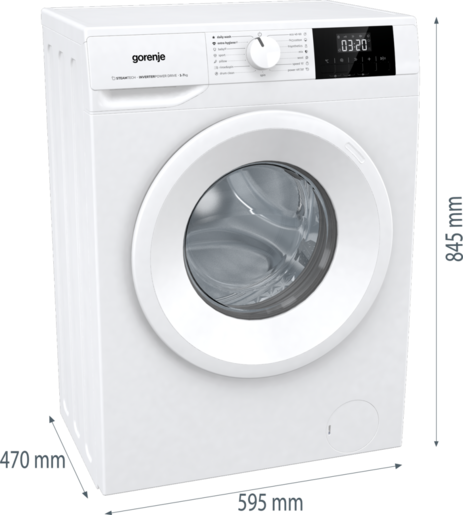 Gorenje inverter mašina za pranje veša WNGPI72SBS