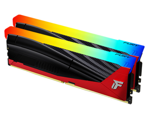 Memorija Kingston 48GB (2x24GB) DDR5 8000MHz, Fury Renegade RGB, U-DIMM (KF580C36RLAK2-48)