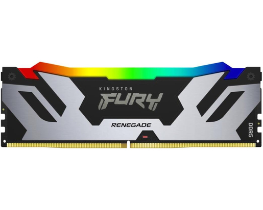Memorija Kingston 96GB (2x48GB) DDR5 6000MHz, Fury Renegade RGB, U-DIMM (KF560C32RSAK2-96)