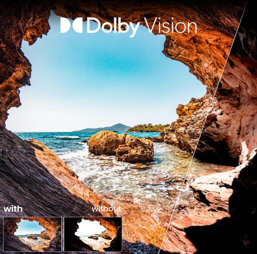 Hisense LED TV 50" 50A6N, 4K Ultra HD, VIDAA OS Smart TV, Dolby Vision HDR, Direct Full Array, DTS® Virtual:X™, Dolby Audio, 4K AI Upscaler