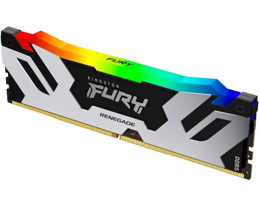 Memorija Kingston 48GB DDR5 6400MHz, Fury Renegade Silver RGB XMP, U-DIMM (KF564C32RSA-48)
