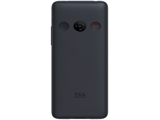TCL 4022s onetouch mobilni telefon, Large buttons, SOS button, charging dock, black