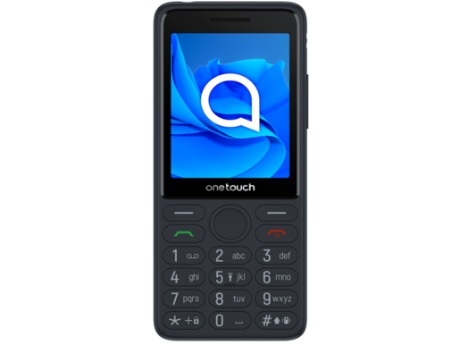 TCL 4022s onetouch mobilni telefon, Large buttons, SOS button, charging dock, black