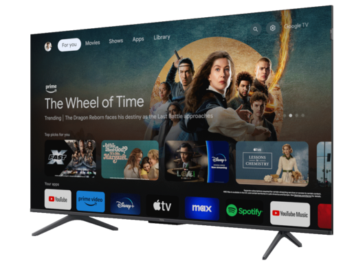 TCL QLED TV 50C655, 4K Ultra HD, Google Smart TV, Motion Clarity, Game Master 3.0, Multi HDR format, Dolby Vision & HDR10+ **MODEL 2024**
