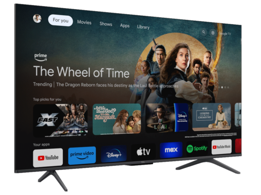 TCL QLED TV 50C655, 4K Ultra HD, Google Smart TV, Motion Clarity, Game Master 3.0, Multi HDR format, Dolby Vision & HDR10+ **MODEL 2024**