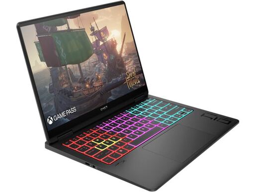 Laptop HP Omen 14-fb0014nn B08WJEA, 14 inca 2,8K OLED 120Hz, Intel Core Ultra 7 155H, 16GB RAM, 512GB SSD, nVidia GeForce RTX 4050 6GB, FreeDOS