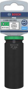 Bosch PRO nasadni ključ 1/2" 21 MM dugi 2608003052