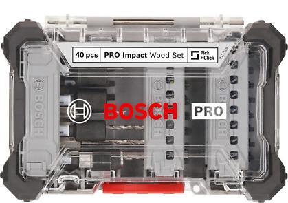 Bosch PRO mešani set ud. bitovi + Drvob 40 kom 2608521U87