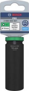 Bosch PRO nasadni ključ 1/2" 19 MM dugi 2608003051