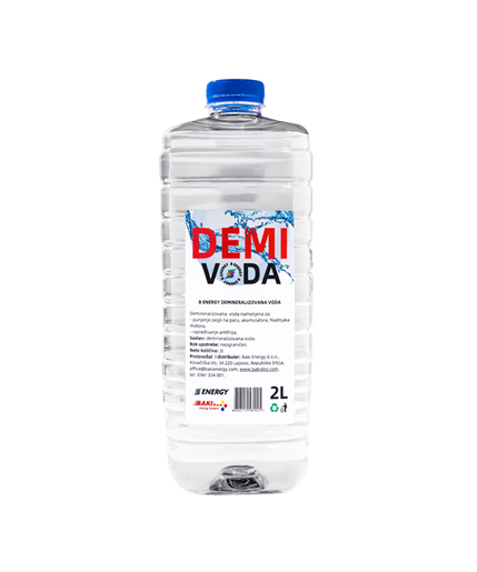 B ENERGY B ENERGY DEMINERALIZOVANA VODA 2L