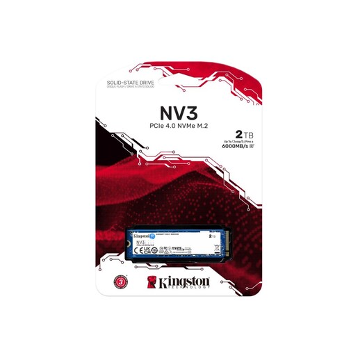 SSD 2TB Kingston NV3 M.2 NVMe (SNV3S/2000G)