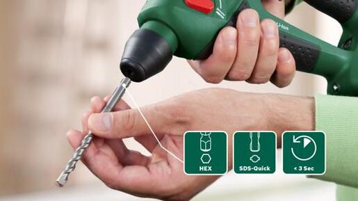 Bosch Aku elektro-pneumatski čekić za bušenje Uneo 12V 060398400D