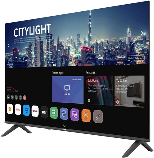 VOX LED 43WOS684BU Frameless, 4K Ultra HD, WebOS Smart TV, DVB-T2/C/S2, WiFi, Dolby Audio, HDR/HLG, PVR
