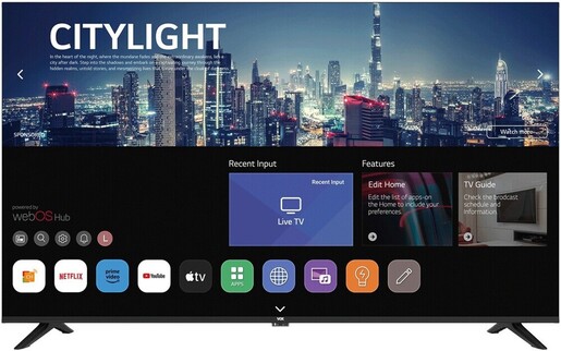 VOX LED 43WOS684BF Frameless, Full HD, WebOS Smart TV, DVB-T2/C/S2, WiFi, Dolby Audio, HDR/HLG, PVR