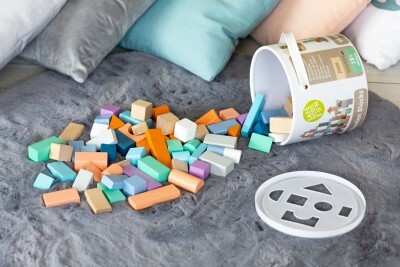 Eco toys Drvene kocke 50 komada 2506