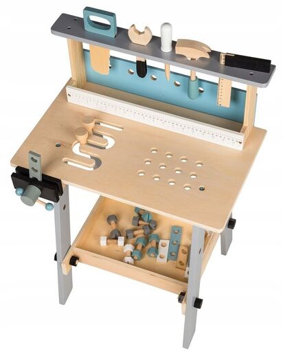 Eco toys Drvena radionica sto sa alatom 32 elementa 1172