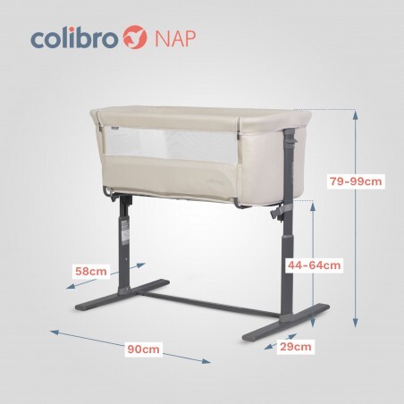 Colibro prenosivi krevetac nap taupe L/CO/NAP/TA