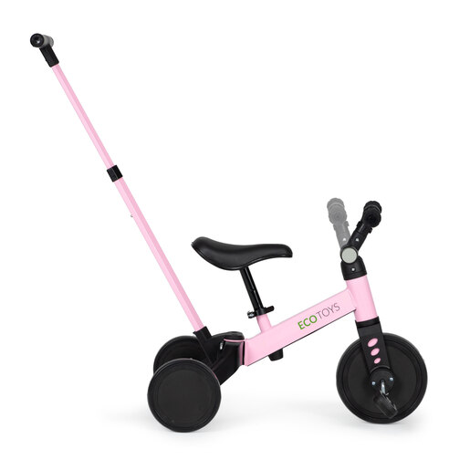 Eco toys tricikl 2u1 YM-BT-6PUSHPINK