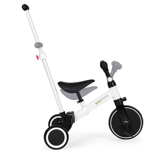 Eco toys tricikl 2u1 6PUSHWHIT