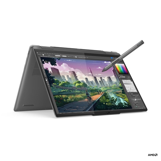 Laptop LENOVO Yoga 7 2in1 14AHP9 83DK008BYA, 14 WUXGA OLED, AMD Ryzen 7 8840HS, 16GB RAM, 1TB SSD, DOS
