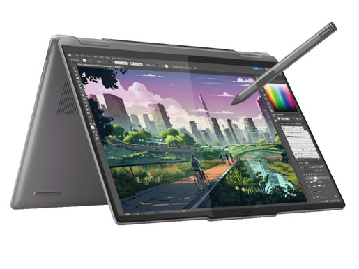 Laptop LENOVO Yoga 7 2in1 14AHP9 83DK0089YA, 14 WUXGA OLED, AMD Ryzen 5 8640HS, 16GB RAM, 1TB SSD, DOS