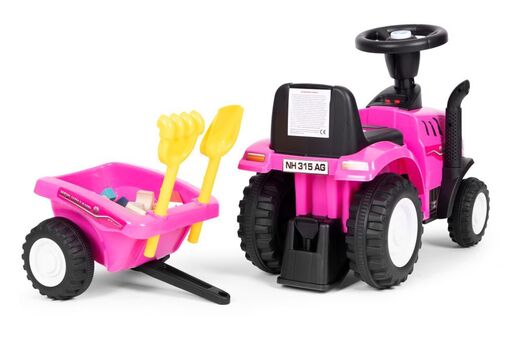 Eco toys Traktor sa prikolicom 658T PINK