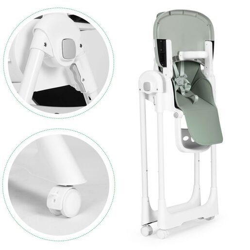 HRANILICA ZA BEBE ECOTOYS DUPLA TACNA GREEN