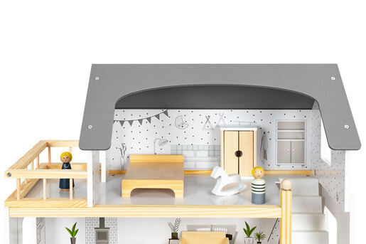 Eco toys Kućica za lutke set sa 18 dodataka W06A392