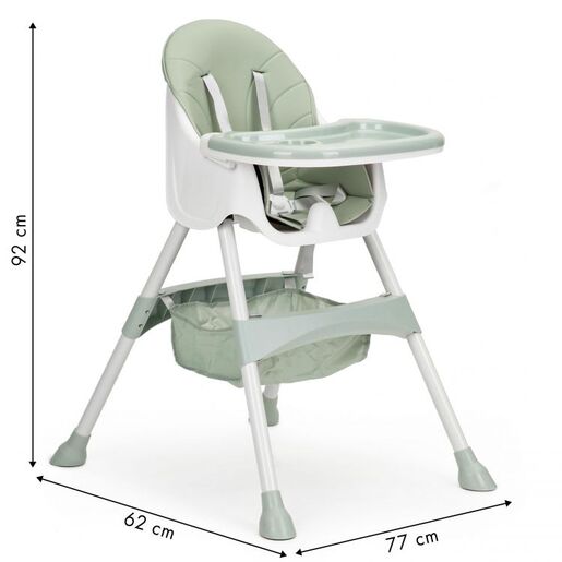 Eco toys Stolica za hranjenje 2u1 ergo HC-823 AZURE