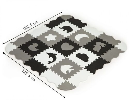 Eco toys Podloga za igru sa ogradom 25el ECOEVA007