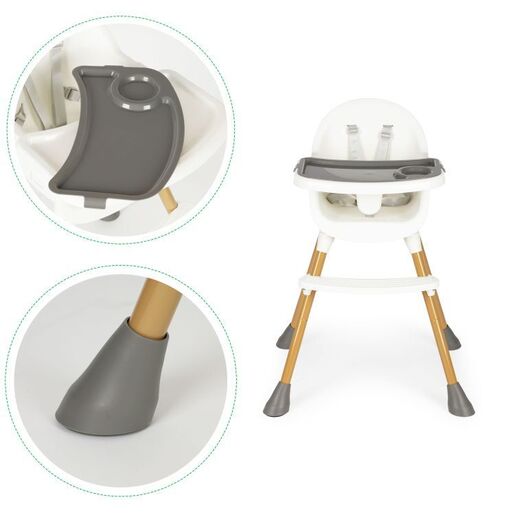 Eco toys Stolica za hranjenje HA-042 WHITE