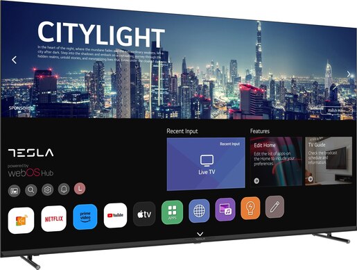 TESLA LED 65E645BUW, 4K Ultra HD, WebOS Smart TV, ThinQ AI, Apple AirPlay, Magic Remote