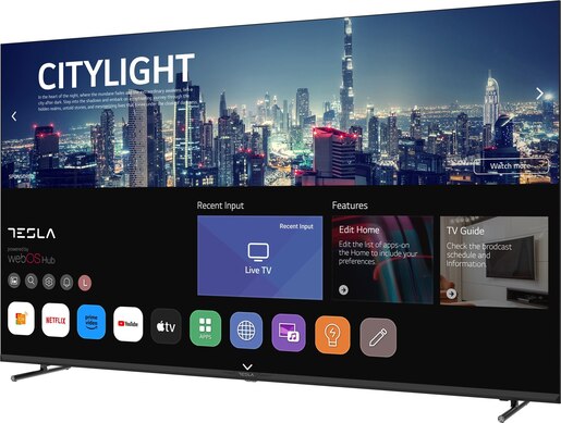 TESLA LED 65E645BUW, 4K Ultra HD, WebOS Smart TV, ThinQ AI, Apple AirPlay, Magic Remote