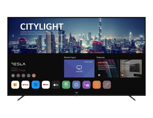 Tesla 85E645BUW LED TV 85" ultra HD, WebOS smart, Magic remote, ThinQ AI, DVB-T2/C/S2