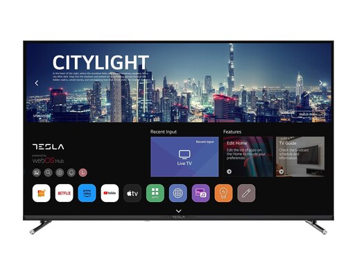 Tesla 50E645BUW LED TV 50" ultra HD, WebOS smart, Magic remote, ThinQ AI, DVB-T2/C/S2