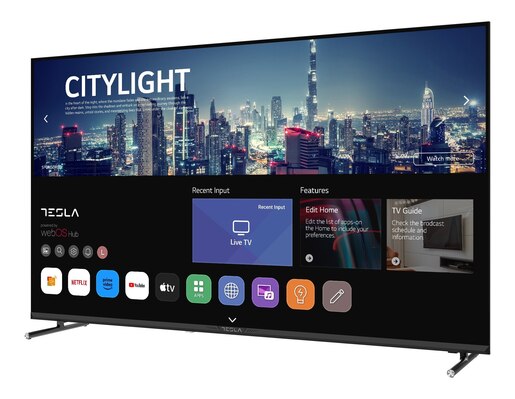Tesla 50E645BUW LED TV 50" ultra HD, WebOS smart, Magic remote, ThinQ AI, DVB-T2/C/S2