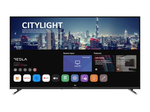 Tesla 50E645BUW LED TV 50" ultra HD, WebOS smart, Magic remote, ThinQ AI, DVB-T2/C/S2
