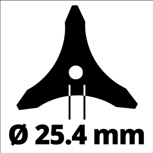 Einhell Trokraki nož za trimer 255mm/2,5mm,