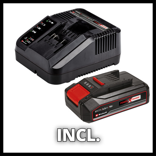 Einhell TE-CD 18/44 Li-i (1x2,5Ah), Akumulatorska udarna bušilica set