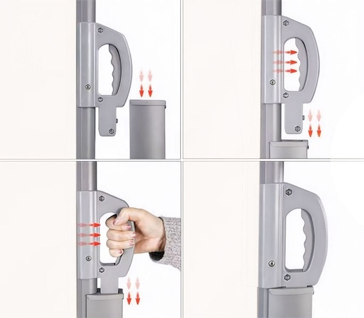 ModernHome sklopivi paravan za dvorište 3x1.8m beige